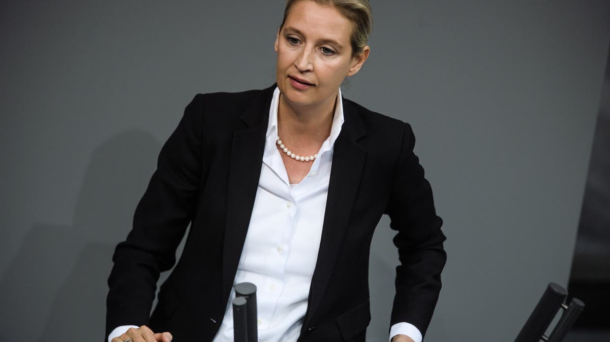 Deutschland Alice Weidel gegen die Kanzlerin Nur die AfD stellt sich Merkels Coronapolitik in Deutschland Alice Weidel gegen die Kanzlerin Nur die AfD stellt sich Merkels Coronapolitik in