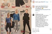 Beatrice Egli postete die Werbung auf Instagram, wo sie auf das Unverständnis von Nationalratskandidat Marcel Fringer stiess. (Instagram/Screenshot)