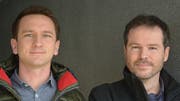 Die Inhaber des Landschaftsarchitekturbüros: Matthias Biedermann und Miguel Angel Chaves Gentil. (Bild: Mathias Frei)