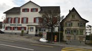 Das Restaurant Ochsen und das Farinolihaus. (Bild: Markus Schoch)