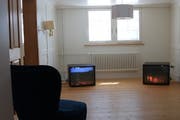 Multimedial unterwegs. Hier im Bild: Die Videoinstallation von Martina Morger und Fabienne Watzke.