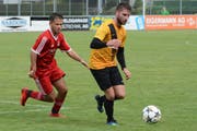 Mit zum Neckertaler Aufschwung trug Captain Stephen Bosshard bei, der im vierten Spiel in Folge zum vierten Mal traf. (Bild: Beat Lanzendorfer)