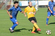 Goalgetter Ciro Marino erzielte für Wattwil Bunt nach neun Minuten das 1:0. (Bild: Beat Lanzendorfer)