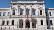 Das Bundesstrafgericht in Bellinzona. Bild: Alessandro Crinari/Keystone (Bellinzona, 25. Juli 2018)