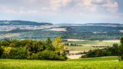 Blick von Frauenfeld auf die beiden Ortsteile Herdern (links) und Lanzenneunforn (rechts). (Bild: Andrea Stalder)
