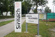 Die Gemeinde Sirnach lässt die Arbeiten im Schulverwaltungsgebäude in der Grünau während den Sommerferien ausführen. (Bild: Roman Scherrer)