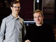 Redaktor Samuel Koch und Schauspieler Samuel Koch. Bild: Donato Caspari (Mannheim, 17. Dezember 2018)