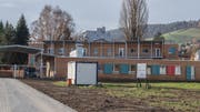 Blick aufs Asylzentrum Grosshof in Kriens. (Bild: Nadia Schärli, 24. November 2017)