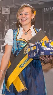 Die amtierende Bierkönigin Nadja Stillhard wird am 31.August ihre Krone weiterreichen.
