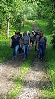 Spaziergang in Ettiswil. Bild: PD