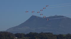 Weitere Impressionen der Flugschau. (Bild: Peter Vonwil, Luzern, 13. Oktober 2018)
