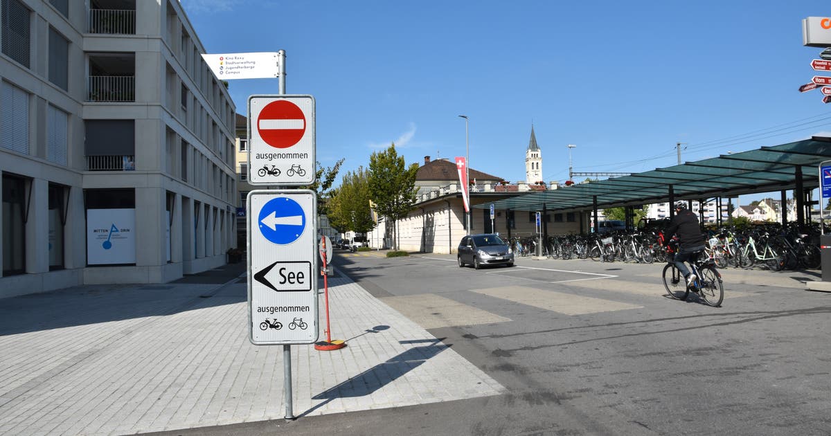 Der Romanshorner Stadtrat geht bei der Verkehrsführung auf der Bank