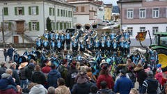 In Bazenheid wurde die Fasnacht offiziell am Samstag, 9. Februar, um 14.14 Uhr eröffnet. Auf dem Bild zu sehen sind die Guugewörger. (Bild: Beat Lanzendorfer, 9. Februar 2019)