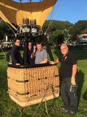 Martin Wulff und seine Crew vor zwei Jahren in Ebnat-Kappel. (Bild: PD)