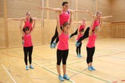 Nach acht Jahren Abstinenz wird die Team-Aerobic-Gruppe des STV Gams am Wochenende 26./27. Oktober im solothurnischen Zuchwil wieder Schweizer-Meisterschafts-Luft schnuppern. (Bild: Robert Kucera)