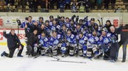 Die Mannschaft des HC Luzern. (Bild: PD)