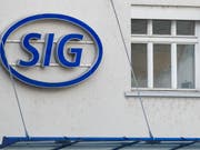SIG Combiblox will zurück an die Börse. (Bild: KEYSTONE/ENNIO LEANZA)