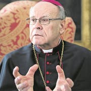 In der Kritik: Vitus Huonder.Bild: Michel Canonica (Chur, 3. Mai 2017)