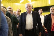 Christoph Blocher im März 2019 an der SVP-Delegiertenversammlung in Amriswil. (Bild: Keystone)