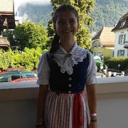 Die Neuwilerin Nadin Bösch wird am Sonntag die Ehrengäste im Bäärenmos begleiten. (Bild: PD)