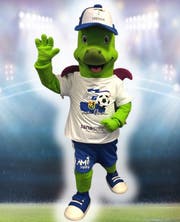 Das neue Maskottchen des FC Gossau - getauft wird es beim Heimspiel am Samstag. (Bild: PD)