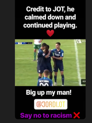 Jordi Osei-Tutu teilte am Dienstagabend diese Story mit seinen Followern auf Instagram. (Screenshot)