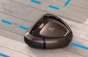 Purei9: Dank Dreiecksform soll der Pure i9 von Electrolux Ecken besser erreichen.