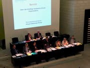 Die Synode der reformierten Kirche des Kantons Luzern tagt jeweils im Kantonsratssaal des Regierungsgebäudes in Luzern. (Bild: Fritz Bösiger, Luzern, 14. März 2019)