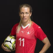 Lara Dickenmann ist achtfache Schweizer Fussballerin des Jahres. (Bild: Gaëtan Bally/KEY)