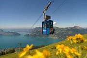 Die Luftseilbahn auf den Niederbauen. (Bild: pd)