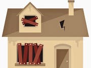 Die Message ist klar. Der Verein Zentrum Wattwil möchte erreichen, dass aus unansehnlichen Wattwiler Häusern schmucke Gebäude werden. (Bild: : PD)