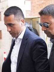 Luigi di Maio, jetzt Arbeits- und Wirtschaftsminister, nach den Wahlen wohl wieder Sandwich-Verkäufer ... Bild: Angelo Carconi/ANSA/AP/Keystone
