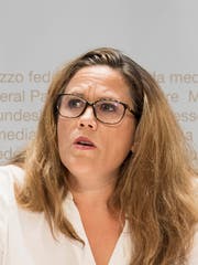 Andrea Huber, "Allianz der Zivilgesellschaft", Luzern (Bild: Keystone)