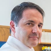 Ralph Limoncelli, Stadtschreiber und defensives Gewissen des FC Stadtverwaltung. (Bild: Donato Caspari)