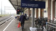 Einkaufstouristen, die mit dem Zug nach Waldshut kommen, können ihre Ausfuhrscheine am Bahnhofszoll abstempeln. (Bild: Juliane Schlichter/Südkurier)