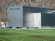 Das Pilatus-Werk in Stans. (Bild: Christian Beutler/Keystone (8. März 2018))