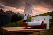 Schlafen unter freiem Himmel ist in der Region beliebt. (Bild: PD)
