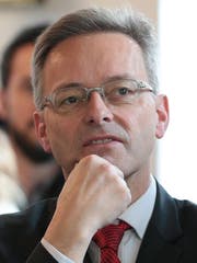 Mobilitätsplaner Conrad Wagner. (Bild Roger Zbinden (Stans, 28.Februar 2016))