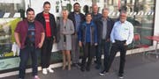 Die künftige Fraktion der Freien Liste: Urs Wolfender, Beni Merk, Veronika Färber, Daniel Moos, Anna Rink, Guido Leutenegger, Xaver Dahinden und Jost Rüegg. (Bild: PD)