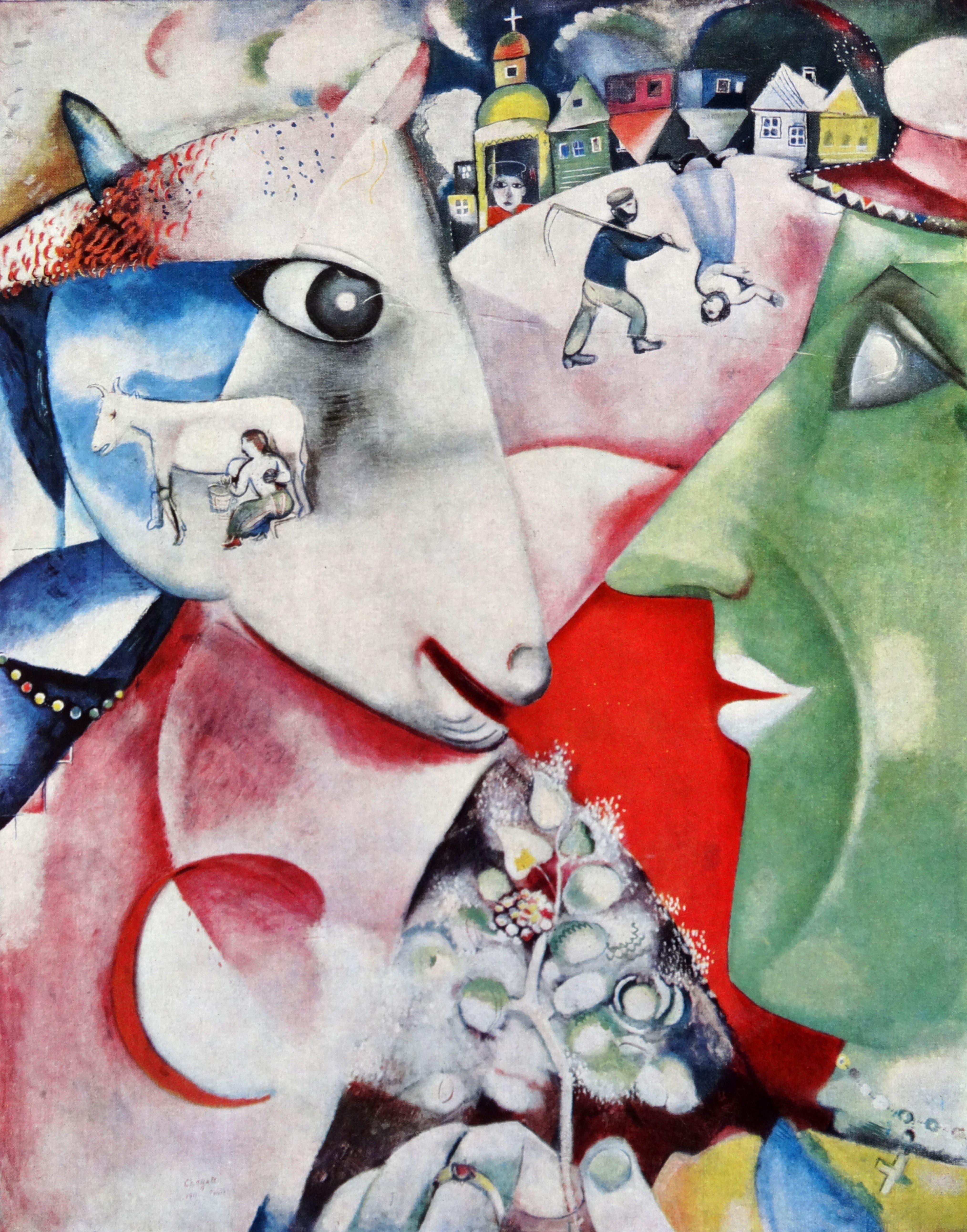 Ein Dorf Steht Kopf Marc Chagall In Unserer Meisterwerk Serie St Galler Tagblatt