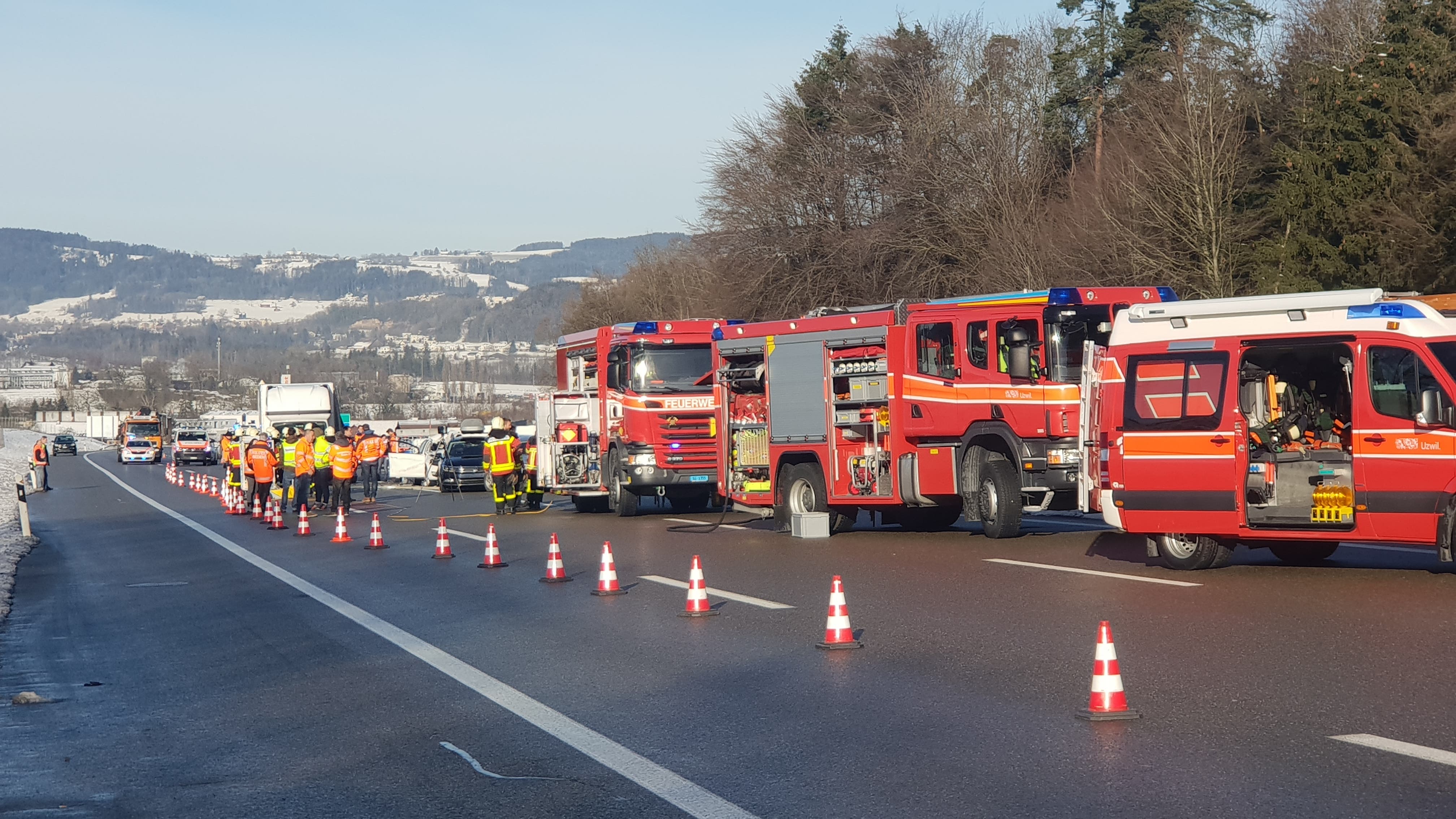 Unfall Zwischen Gossau Und Oberburen Eine Person Verstorben