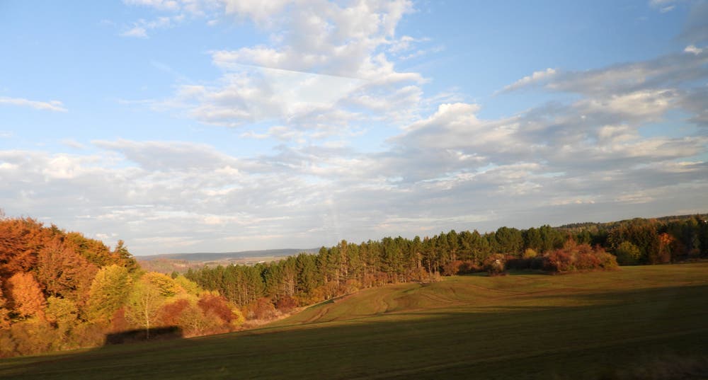 Unterwegs in Westdeutschland in der Nähe von Koblenz (Bild: Heiri Süess, 15. Oktober 2018)