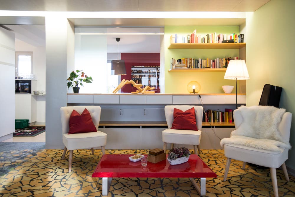 Unter dem Hotel befinden sich auch Co-Working-Plätze. Internationale Business-Gäste oder lokale Unternehmen sollen so angelockt werden. (Bild: Manuela Jans-Koch (Luzern, 1. November 2018))