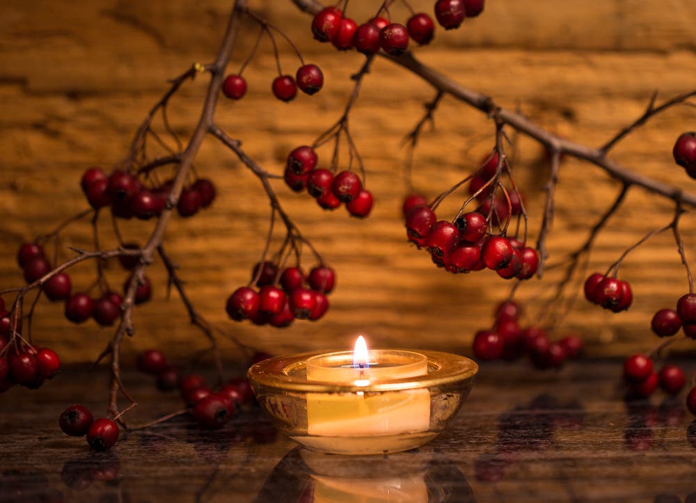 Ein Lichtlein zum 1.Advent. (Bild: Priska Ziswiler (28. November 2018))