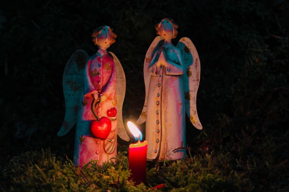 Mit Engeln die Adventszeit erleben. (Bild: André Egli (Ettiswil, 1. Dezembre 2018))