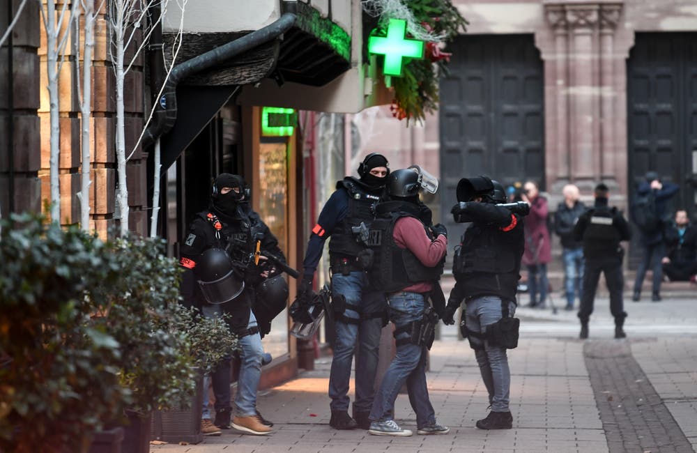 Die Stadt ist im Ausnahmezustand. (Bild: EPA/Patrick Seeger)
