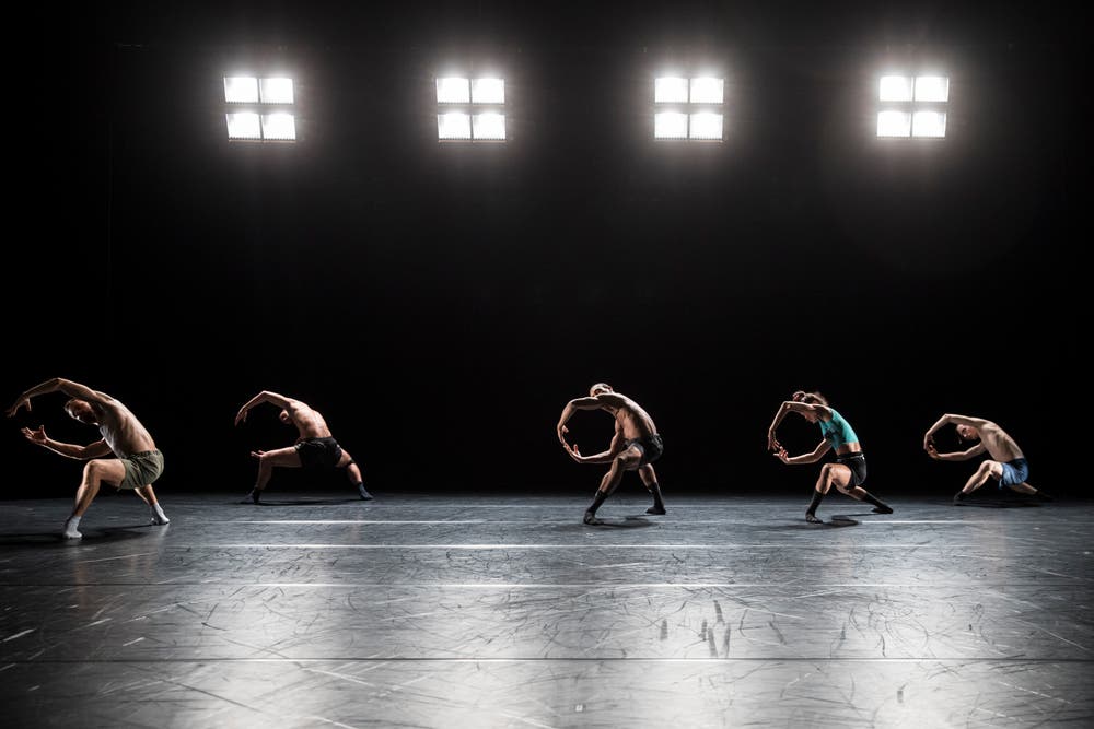 Tanzprobe zum Stück «Tanz 28: New Waves» im Luzerner Theater. Bild: Manuela Jans-Koch, 27. September 2018
