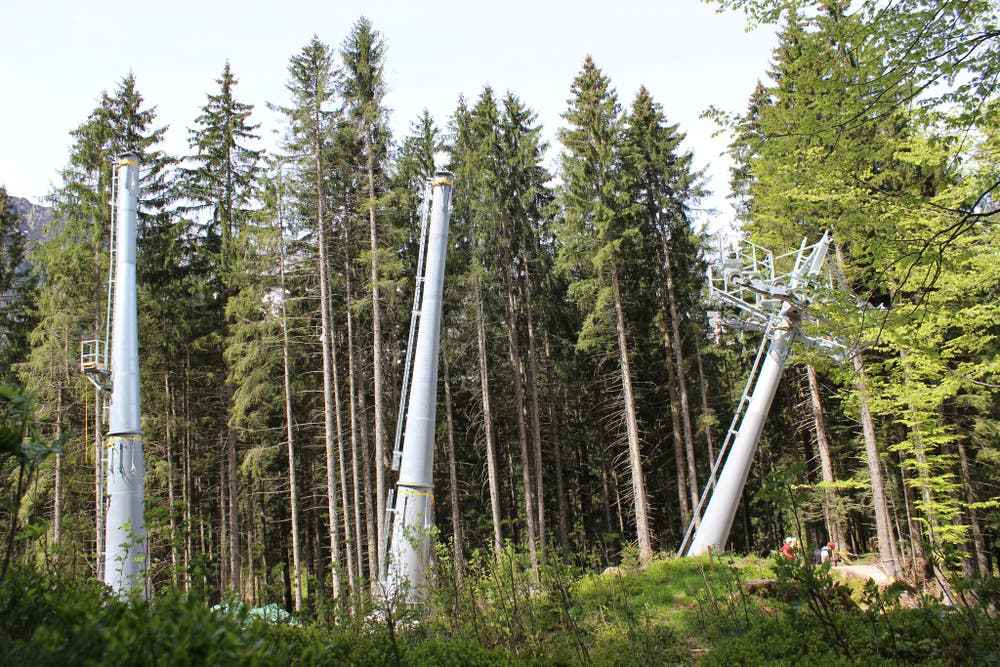 Scheitelpunkt bei der Gerschnialp. (Bild: Mike Bacher)