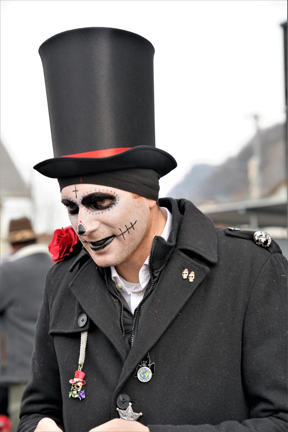 Ein hoher Gast am WEF Giswil (Bild: Romano Cuonz (Giswil, 11. Februar 2018))