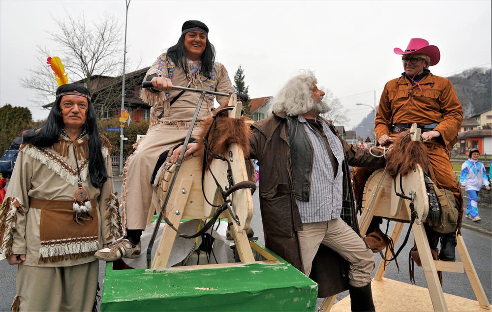 Dr Winnetou z Giswil (Bild: Romano Cuonz (Giswil, 11. Februar 2018))